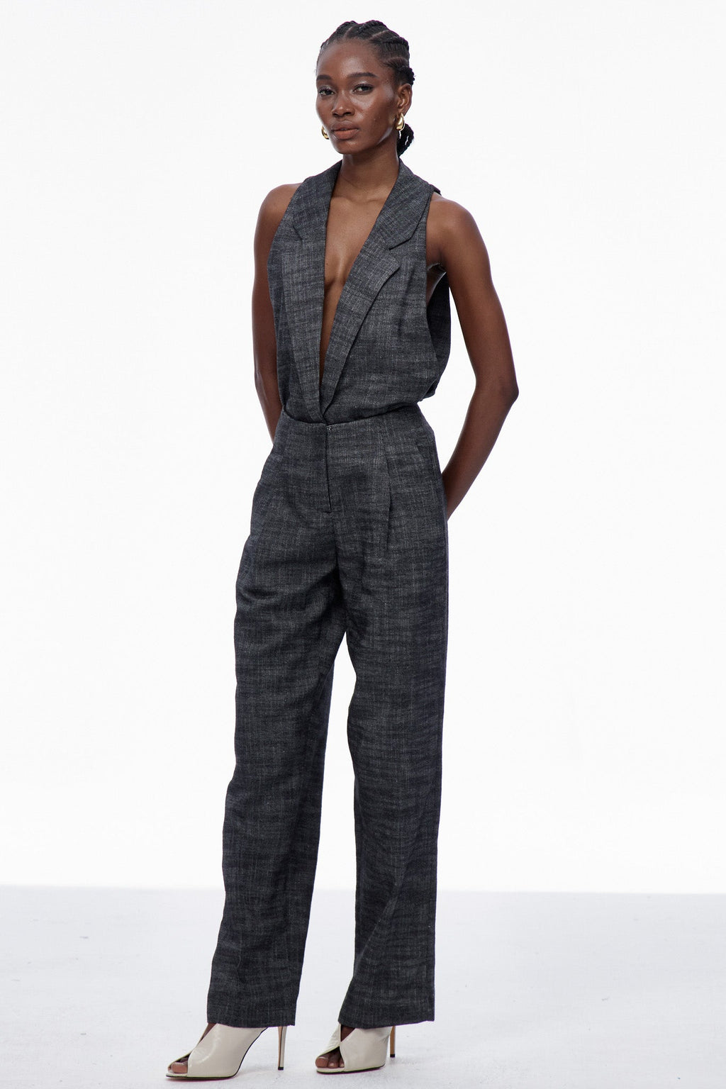 Carlos Plunge Top