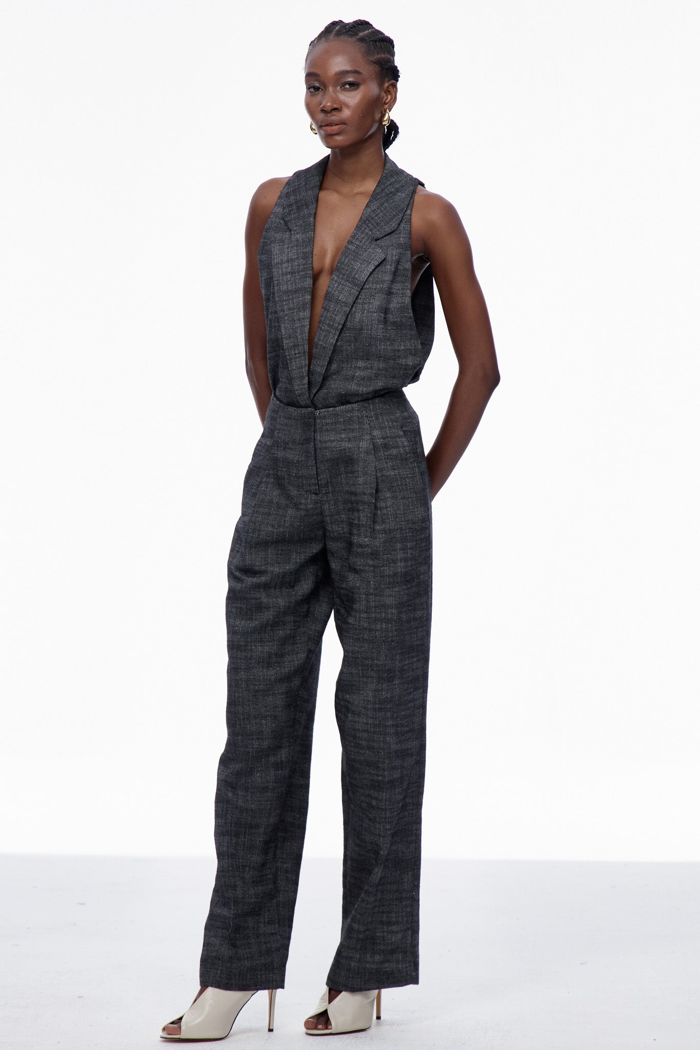 Carlos Plunge Top